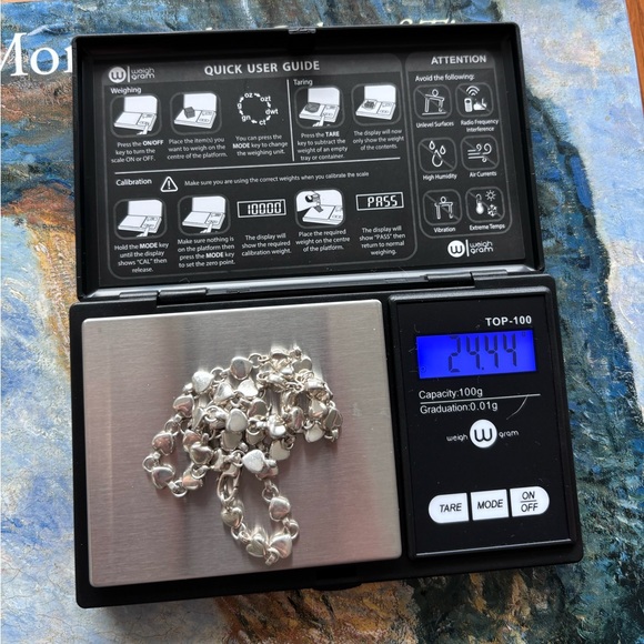 Tiffany & Co Heart Link Necklace Silver - Picture 4 of 4